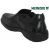 Mephisto Davy Noir cuir mocassin 44364
