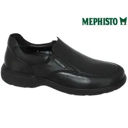 Mephisto Davy Noir cuir mocassin 44367
