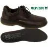 Mephisto Douk Marron cuir lacets 45095