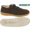 Mephisto Lenni Marron velours lacets 45113
