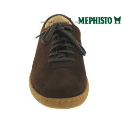 Mephisto Lenni Marron velours lacets 45114