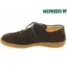 Mephisto Lenni Marron velours lacets 45116