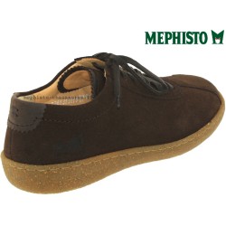 Mephisto Lenni Marron velours lacets 45118