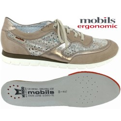 Mobils KADIA PERF Taupe cuir lacets 47566