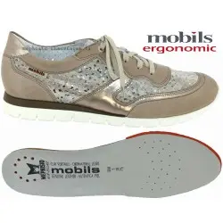 Mobils KADIA PERF Taupe cuir lacets 47566