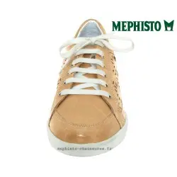 Mephisto Daniele perf Beige cuir basket-mode 47612