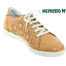 Mephisto Daniele perf Beige cuir basket-mode 47613