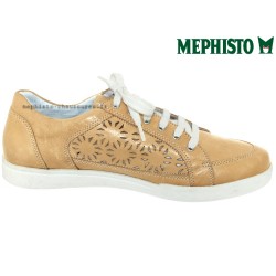 Mephisto Daniele perf Beige cuir basket-mode 47614