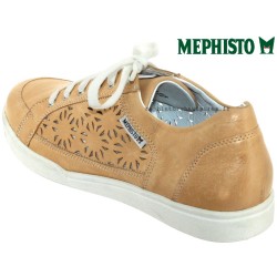 Mephisto Daniele perf Beige cuir basket-mode 47616