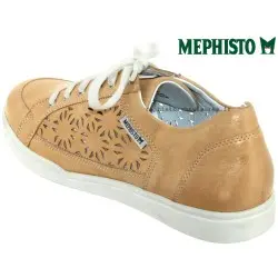 Mephisto Daniele perf Beige cuir basket-mode 47616