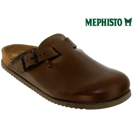 Mephisto NATHAN Marron cuir sabot 48109
