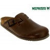 Mephisto NATHAN Marron cuir sabot 48109