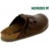Mephisto NATHAN Marron cuir sabot 48117