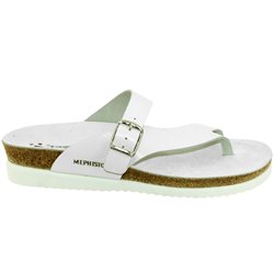 Mephisto HELEN Blanc cuir tong 49223