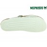 Mephisto HELEN Blanc cuir tong 49224
