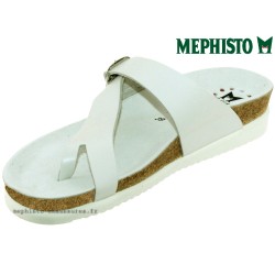 Mephisto HELEN Blanc cuir tong 49226