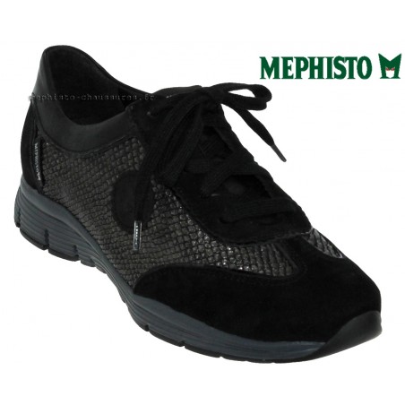 Mephisto YAEL Noir velours basket_mode_basse 53563