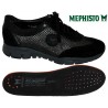 Mephisto YAEL Noir velours basket_mode_basse 53566