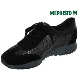 Mephisto YAEL Noir velours basket_mode_basse 53568