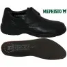 Mephisto Delio Noir cuir scratch 53584