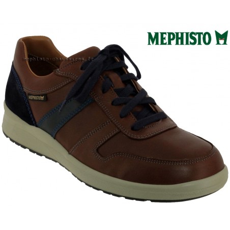 Mephisto Vito Marron moyen cuir lacets_richelieu 56010