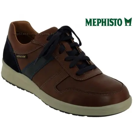 Mephisto Vito Marron moyen cuir lacets_richelieu 56010