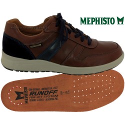 Mephisto Vito Marron moyen cuir lacets_richelieu 56013