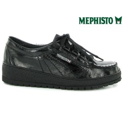 Mephisto LADY Verni noir lacets 57373