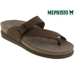 Mephisto HELEN Marron cuir tong 58002