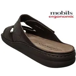 Mobils JAMES Marron cuir mule 58766