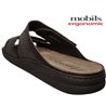 Mobils JAMES Marron cuir mule 58766