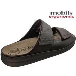 Mobils JAMES Marron cuir mule 58767