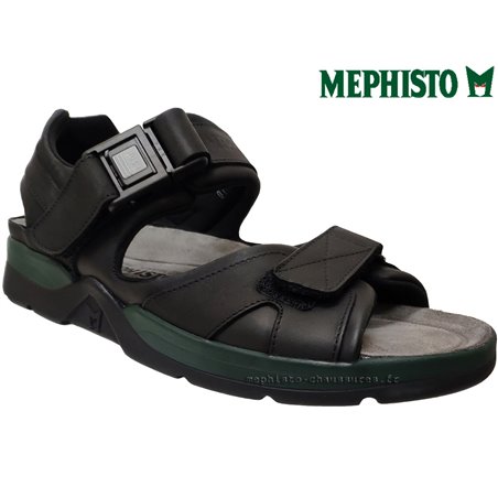 Mephisto Shark Noir cuir sandale 60021