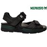 Mephisto Shark Noir cuir sandale 60022
