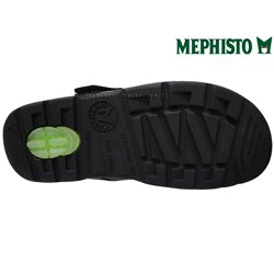 Mephisto Shark Noir cuir sandale 60023
