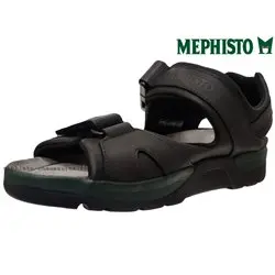 Mephisto Shark Noir cuir sandale 60025