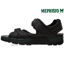 Mephisto Shark Noir cuir sandale 60026