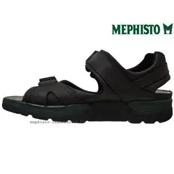 Mephisto Shark Noir cuir sandale 60026