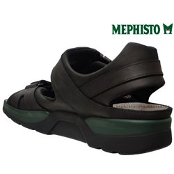 Mephisto Shark Noir cuir sandale 60027
