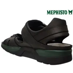 Mephisto Shark Noir cuir sandale 60027