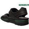 Mephisto Shark Noir cuir sandale 60027
