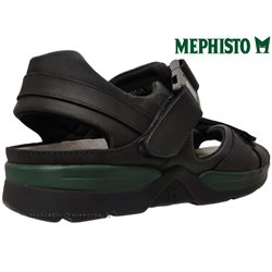 Mephisto Shark Noir cuir sandale 60029