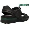 Mephisto Shark Noir cuir sandale 60029