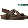 Mephisto NADEK Marron cuir nu-pied 60265
