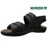 Mephisto SAGUN Noir cuir sandale 60610