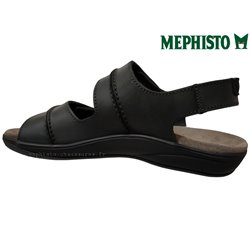 Mephisto SAGUN Noir cuir sandale 60611