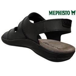 Mephisto SAGUN Noir cuir sandale 60612