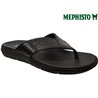 Mephisto Charly Noir cuir tong 60993