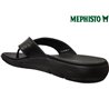 Mephisto Charly Noir cuir tong 60999