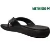 Mephisto Charly Noir cuir tong 60999